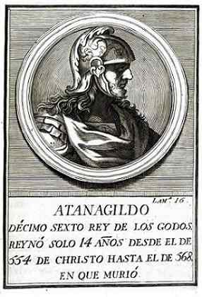 Atanagildo (Visigoth King) Elämäkerta ja hallitus