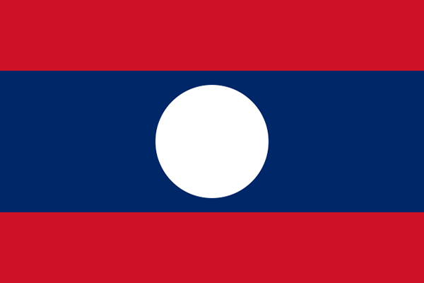 Laos Geschichte und Bedeutung Flagge