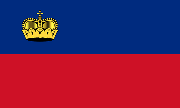 Liechtenstein flagghistoria och mening