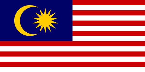Flaga historii i znaczenia Malezji