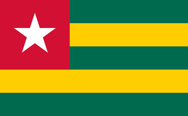 Togo e significato tag flag