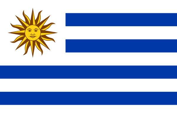 Uruguay vlaggengeschiedenis en betekenis