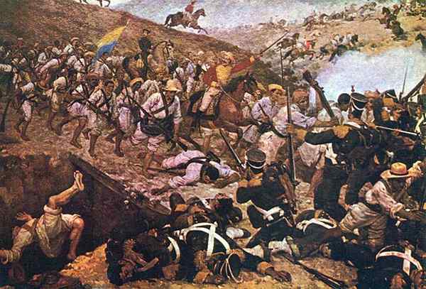 Battle of Boyacá oorzaken, ontwikkeling en gevolgen