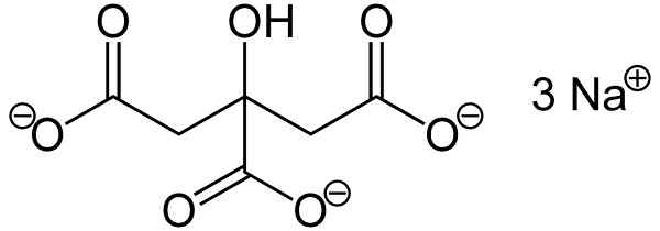 Struktur sodium sitrat (c6h5o7na3), kegunaan, sifat