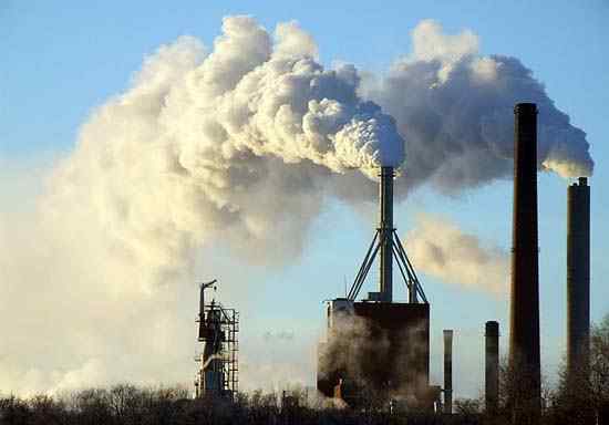 Atmosphärische Verschmutzung verursacht, Folgen, Schadstoffe