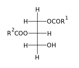Struktur diasilgliserol, biosintesis, fungsi