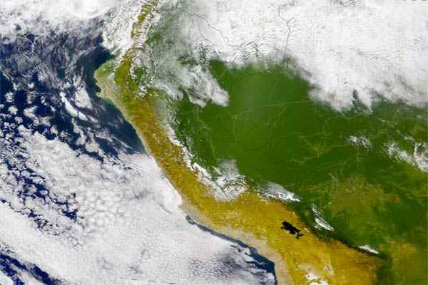 Ökosysteme von Peru Amazonas, Anden, Küsten, Wüsten, Flüssen