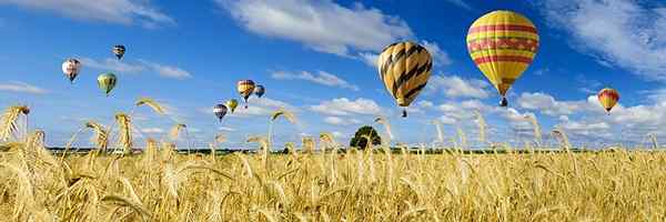 História aerostatického balóna, vlastnosti, časti, ako to funguje