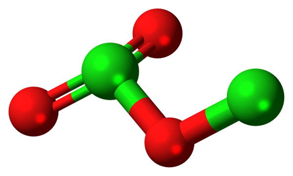 Propriedades do óxido de cloro (iii), estrutura, usa