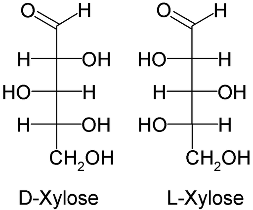 Xilosa -Eigenschaften, Struktur und Funktionen