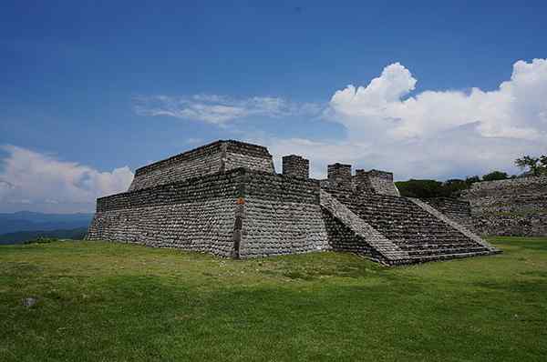 Xochicalco Archäologische Zonenmerkmale, Architektur