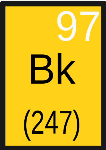 Berkelio (BK) struktur, egenskaper, erhållning, användning