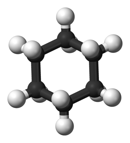 Štruktúra cyklohexanu, použitie, konformácie