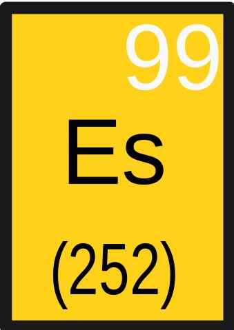 Estrutura de Einstenio (s), propriedades, obtenção, usos