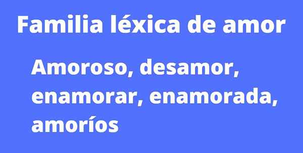 Conceito da família lexical e exemplos