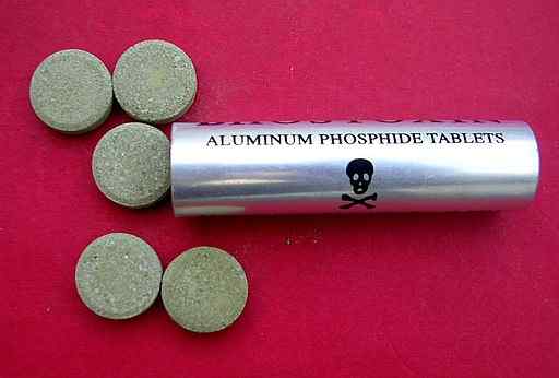 Struktur aluminium phosphuro (AIP), sifat, penggunaan, risiko