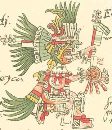 Huitzilopochtli makna, mitologi dan kultus