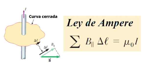 Ampère Fórmula e Lei das Equações, demonstração, exercícios