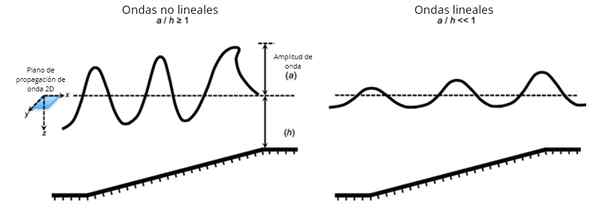 Conceito linear ondas, características, exemplos