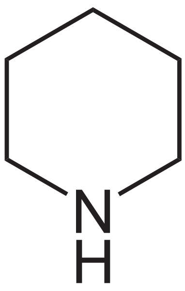 Piperidínová štruktúra, syntéza, deriváty, reakcie