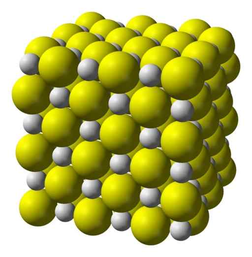 Structure de sulfure de calcium (CAS), propriétés, obtention, utilisations