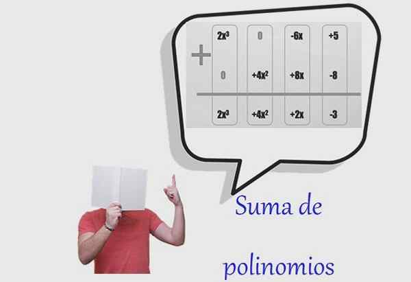 Soma de polinômios, como é feito, exemplos, exercícios