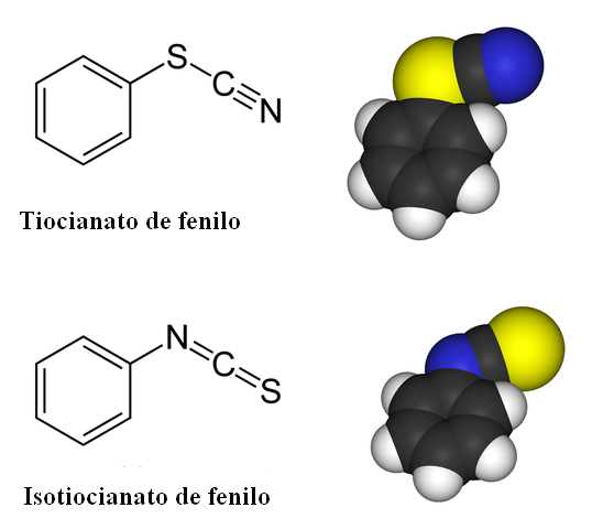 Formação de tiocianato, estrutura, tipos, usos