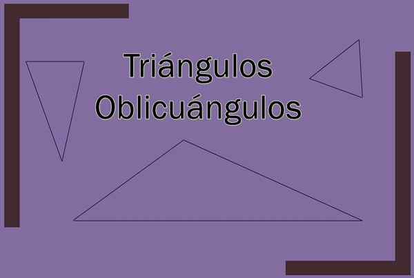 Caractéristiques triangles obliques, exemples, exercices