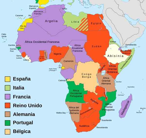 Den nya kolonialismen i Afrika och Asien (1800 -talet)