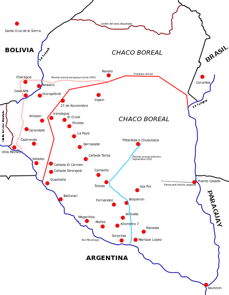 Chaco War -achtergrond, oorzaken, ontwikkeling, gevolgen