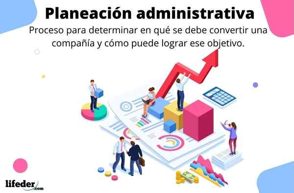 Princípios de planejamento administrativo, tipos, elementos, estágios