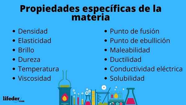 Propriedades específicas da matéria o que são e exemplos