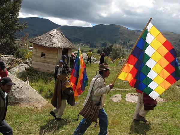 Aymara Kingdoms plats, religion, arkitektur, konst