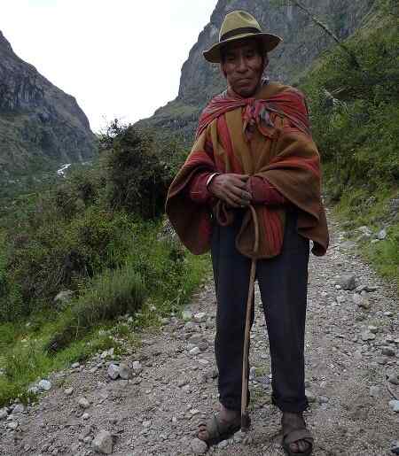 Sierra del perú klær vanlige plagg