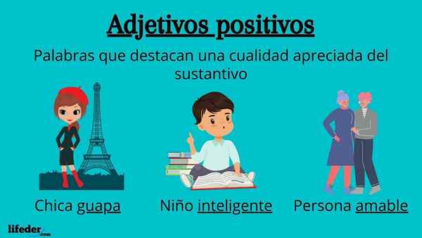 Adjetivos positivos