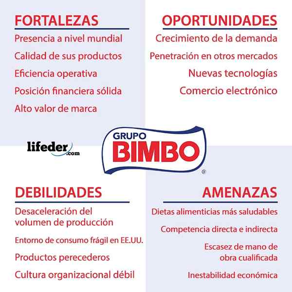 Bimbo e explicação SWOT (com imagem)