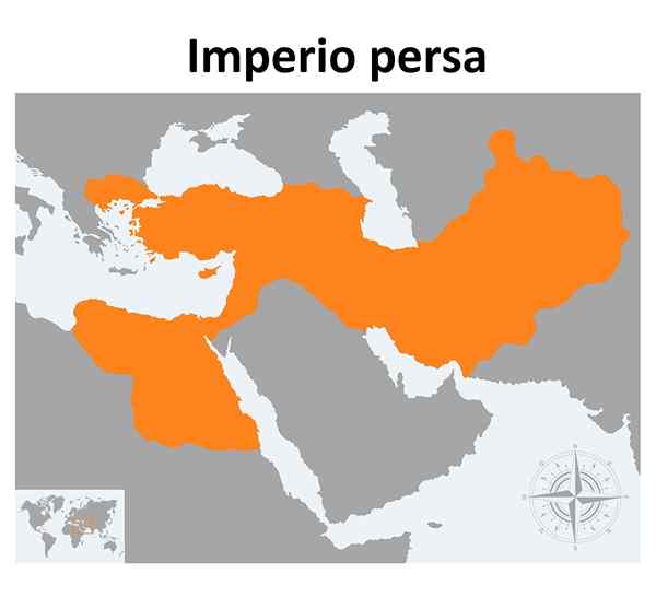 História do Império Persa, Localização, Características, Organização