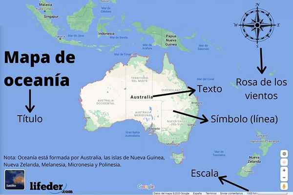 Os 10 elementos de um mapa e suas características