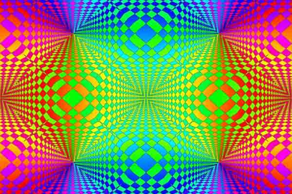 Op Art Origin, History, Egenskaper, tekniker