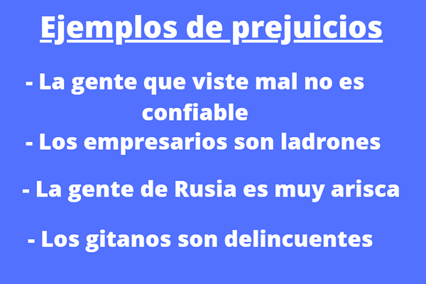 30 exemplos de preconceitos