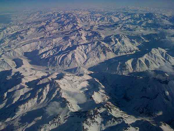 Cordillera de los Andes Trening, značilnosti, lokacija, podnebje