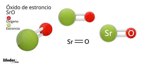 Strontium oxid (SRO) struktur, egenskaper, applikationer