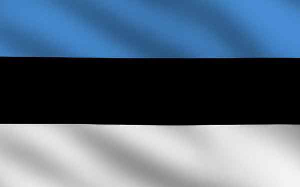 Estland flagg