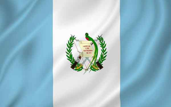 Guatemalas flagg