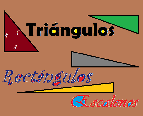 Existem triângulos escalenos com um ângulo reto?