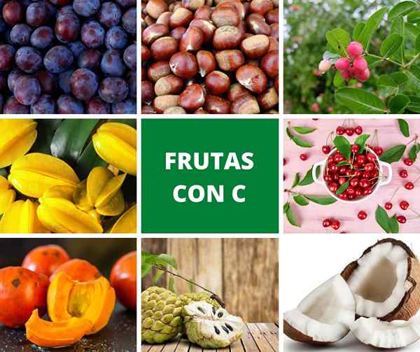 Frutas com c