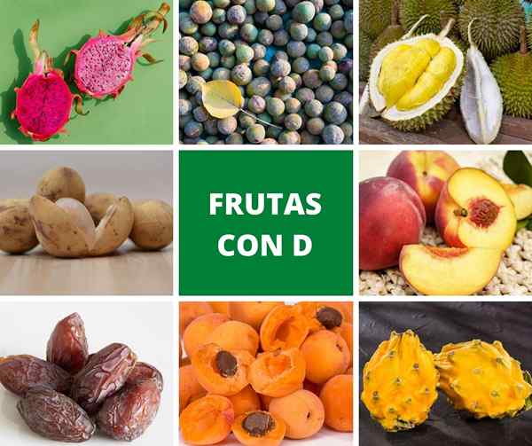 Frutas com d