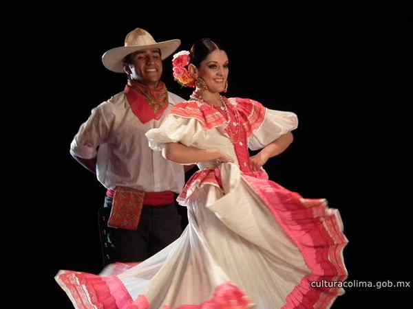 6 najslávnejších tancov Colima, tancov a tancov