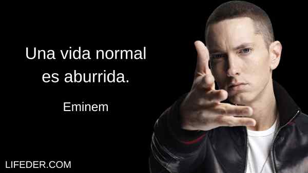 Les meilleures phrases d'Eminem (en espagnol)