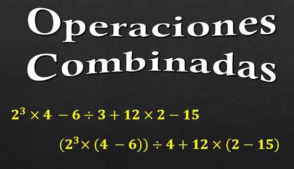 O que são operações combinadas?